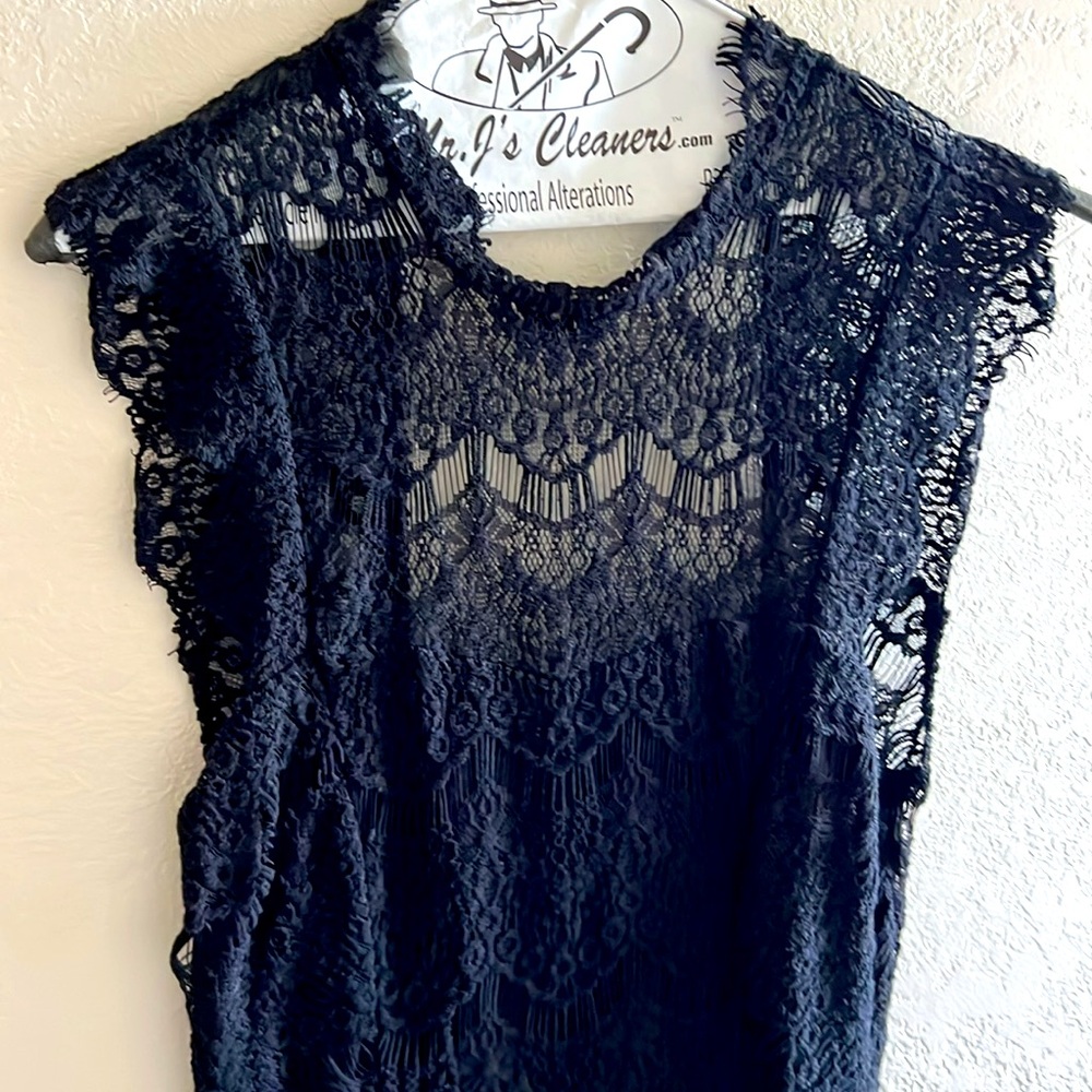 Black Lace Free People Dress